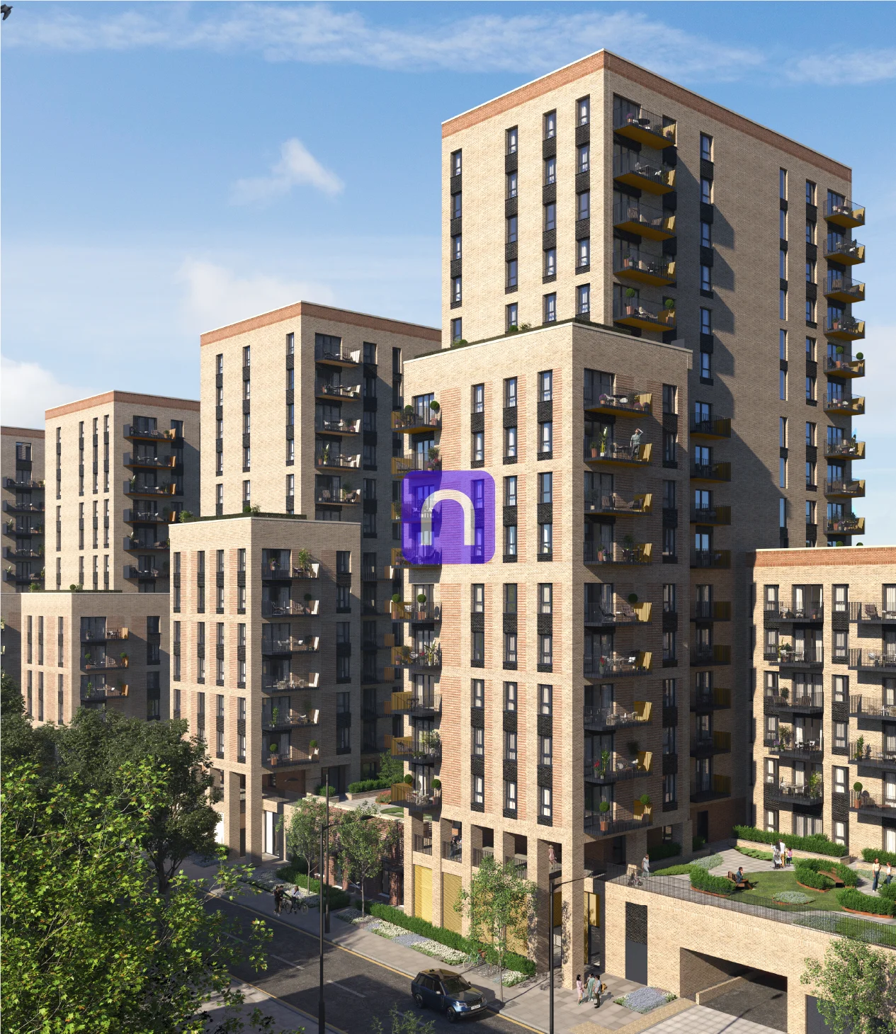 Wembley Park Gardens Dış mimari, görsel 3