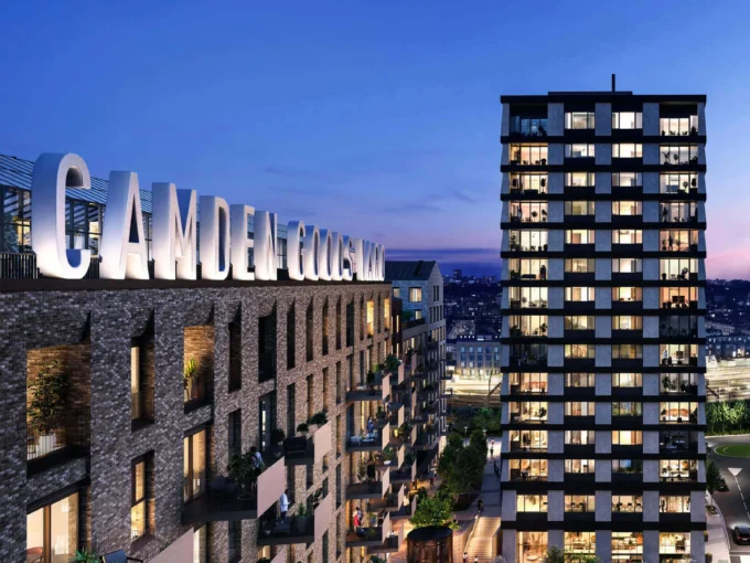 londra satılık ev, camden goods yard